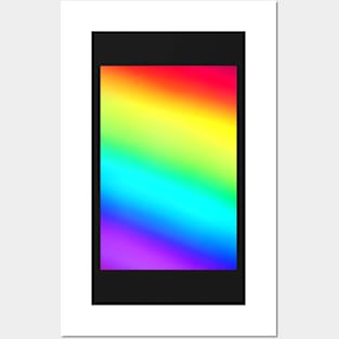 Crazy rainbow Posters and Art